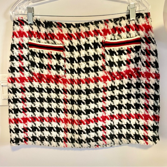 Houndstooth Jacket & Mini Skirt Set NWT Made in Italy - Picture 4 of 8